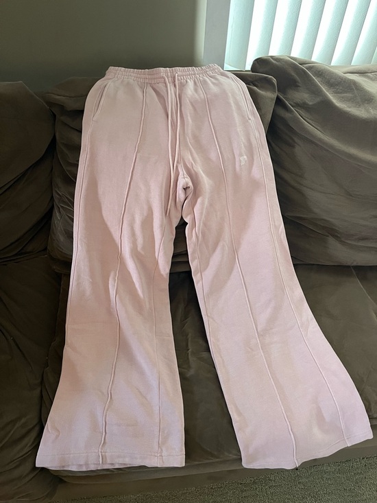 PINK Victoria's Secret Pants - PINK Victoria's Secret Dusty Pink Fleece Sweatpants